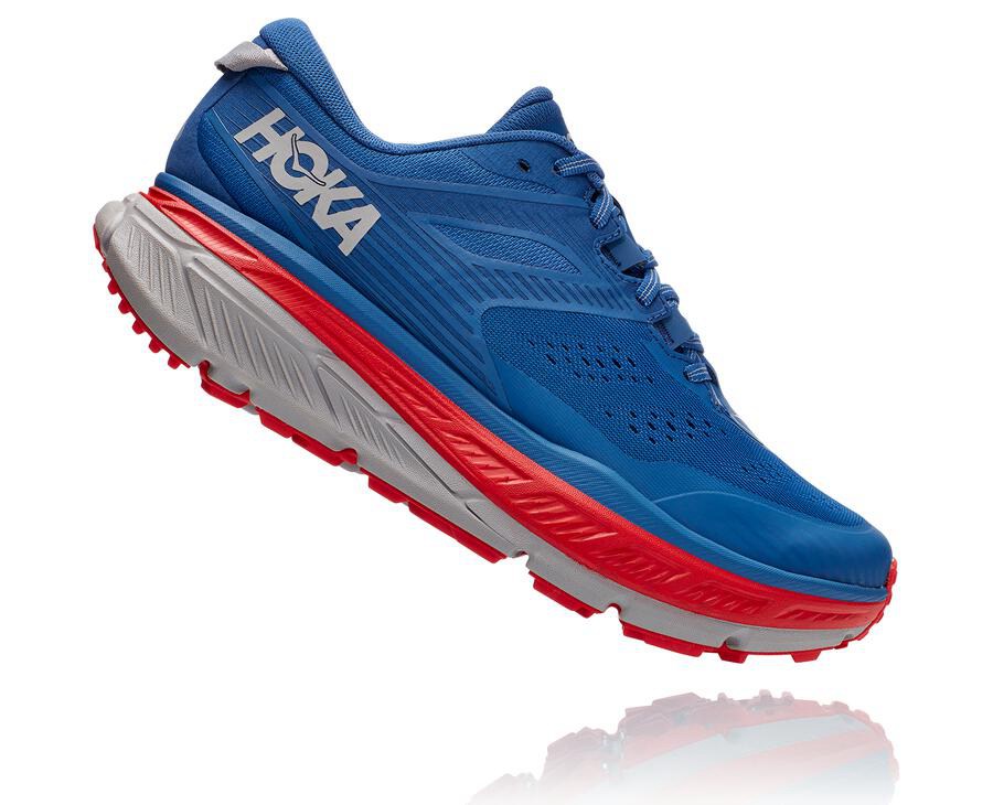 Tenis Trail Hoka One One Masculino Azuis - Stinson Atr 6 - 208-IVDQWR